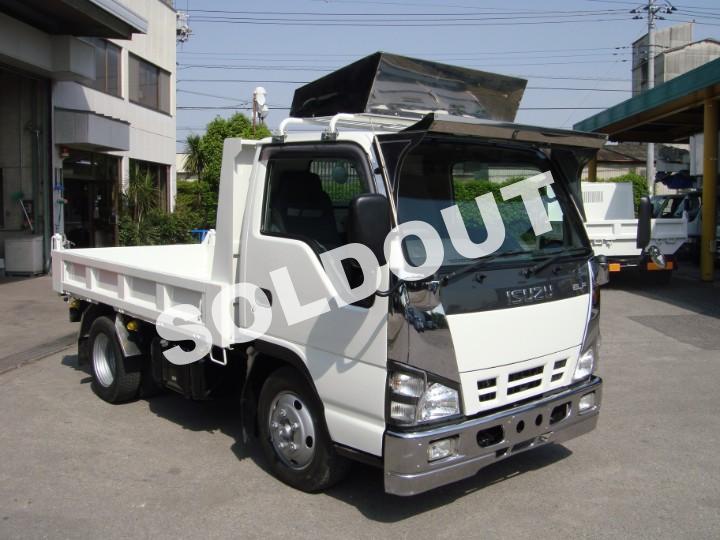 中古 低床ダンプ 全低床強化ダンプ いすゞ 平成17年車 排気量4770cc 積載量2000kg