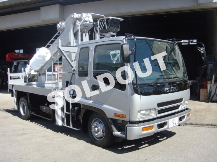 穴掘建柱車 中古 アイチコーポレーション D70A いすゞ