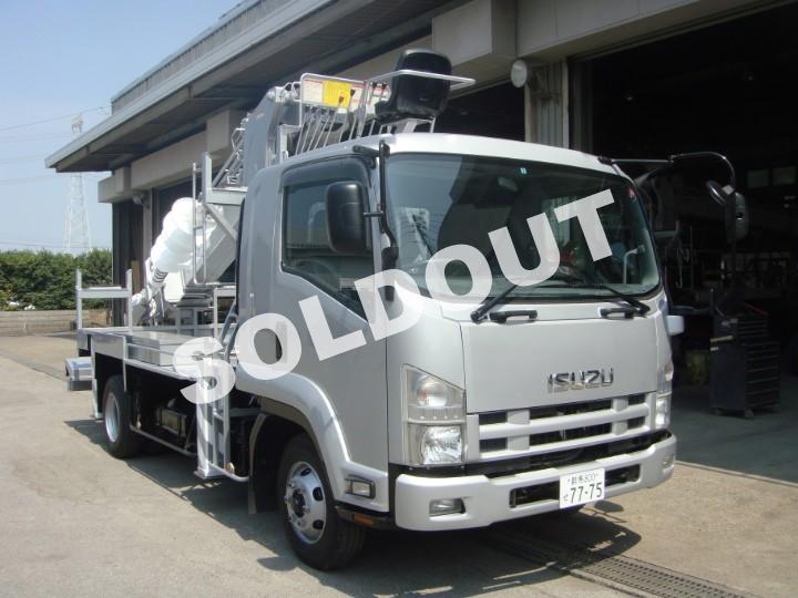 穴掘建柱車 タダノ 中古 DT-720 抜柱機 いすゞ