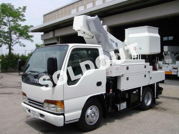 中古 高所作業車 10.6M アイチコーポレーション SH106 電工仕様 いすゞ 平成13年