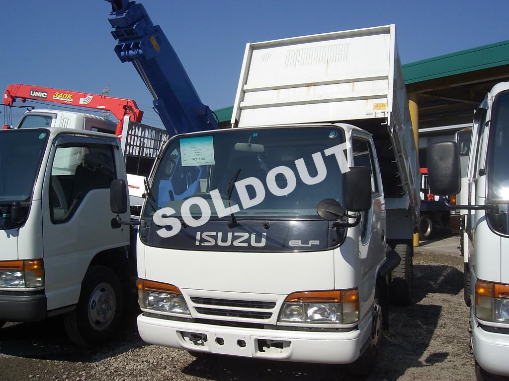 中古 標準幅 深煽りダンプ いすゞ 平成6年車 排気量4330cc 積載量2000kg