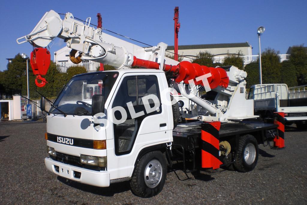 新明和 穴掘建柱車 中古 CH29-41C いすゞ