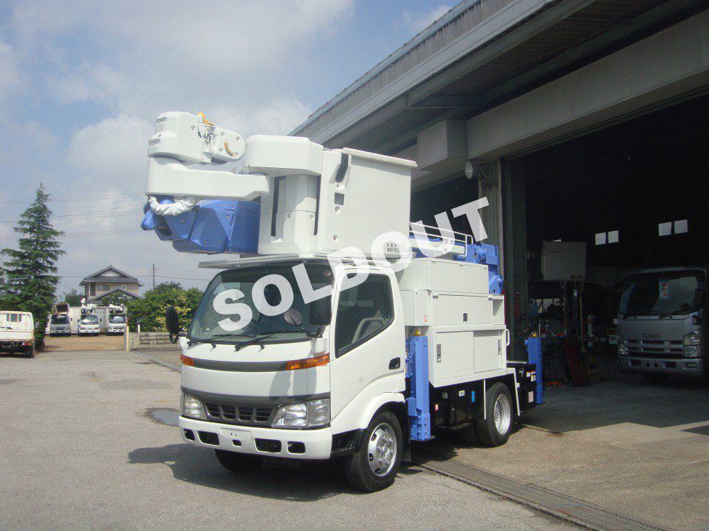 中古高所作業車No247 アイチコーポレーションSN15A 電工仕様14.6m高所作業車