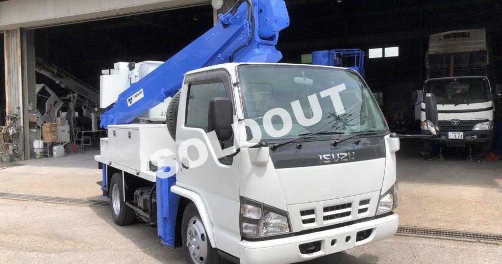 高所作業車中古No260 タダノAT-121TG 12m高所作業車 いすゞエルフ