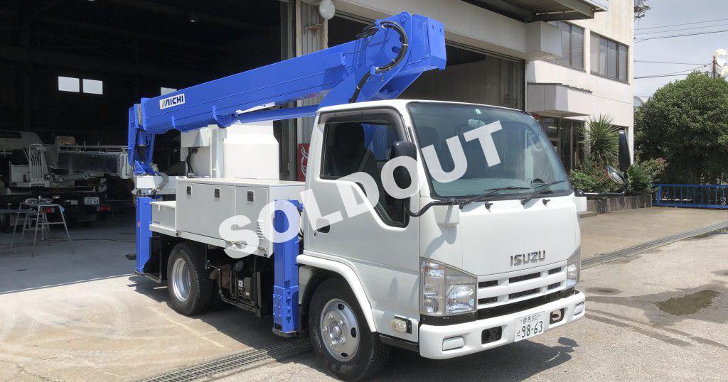 中古高所作業車No262 アイチコーポレーションSB12A 12m高所作業車