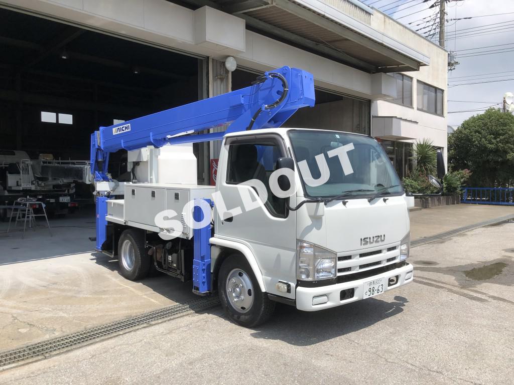 中古高所作業車No262 アイチコーポレーションSB12A 12m高所作業車 H24いすゞエルフ