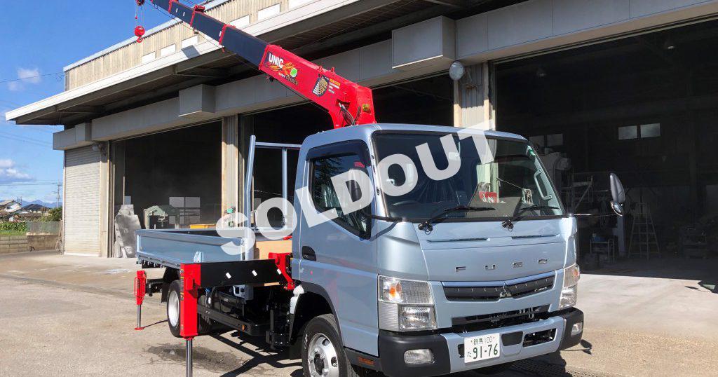 ユニック6段クレーンNo104 ワイド超ロングベース全低床 ユニック6段クレーン新品架装