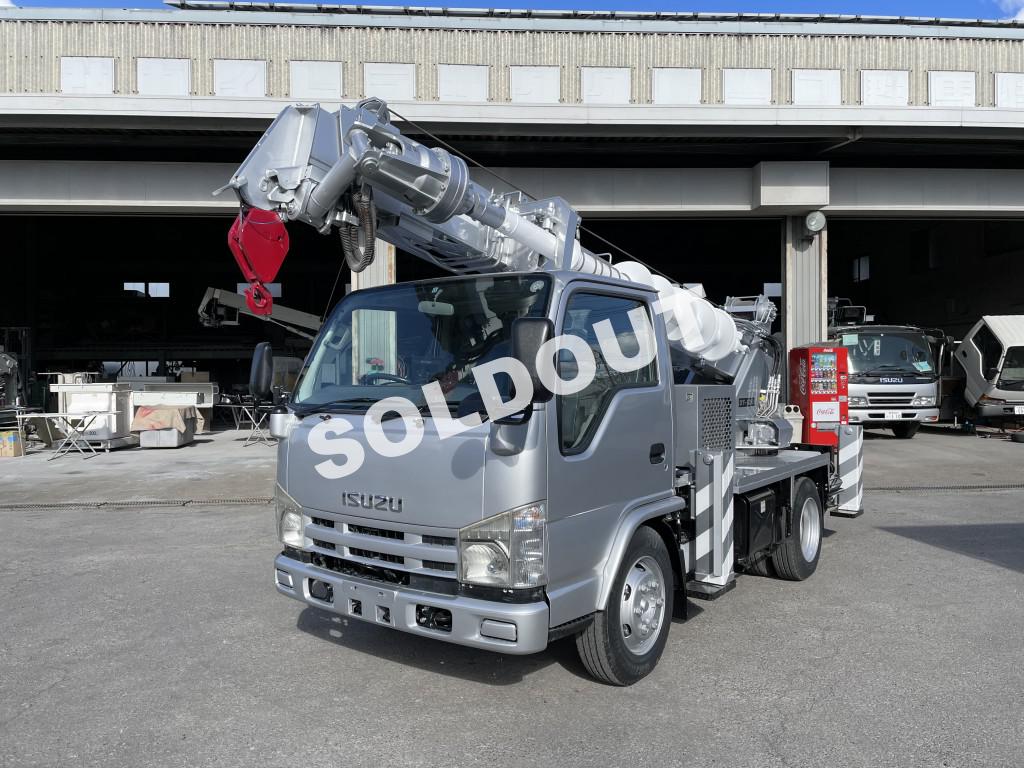中古穴掘建柱車No273 タダノDT-620穴掘建柱車 H19 いすゞエルフ