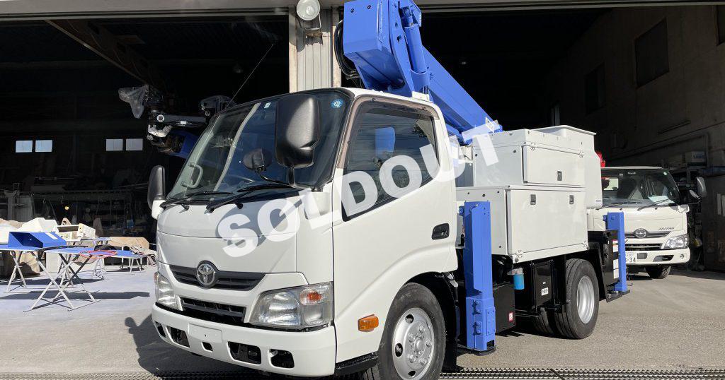 高所作業車中古No275 アイチコーポレーションSH12A 12m電工仕様高所作業車 サブ動力付き!