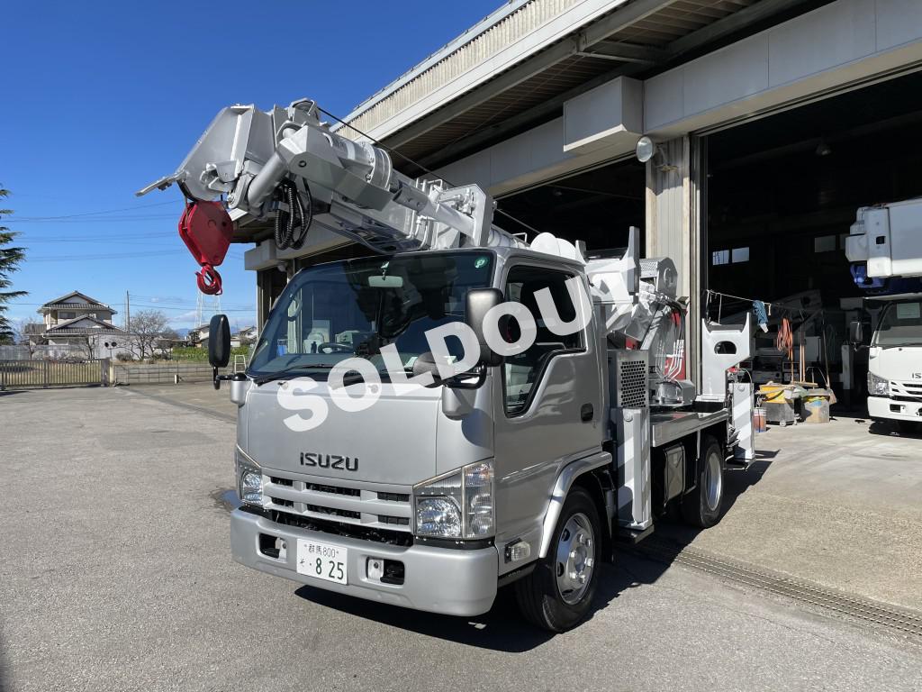中古穴掘建柱車No290 タダノDT-620穴掘建柱車 H27 いすゞエルフ