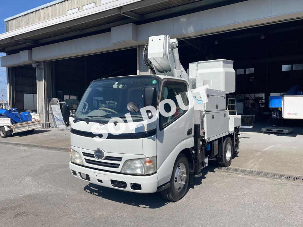 中古高所作業車No294 アイチコーポレーションSH10A 電工仕様9.9m高所作業車 サブエンジン付き!