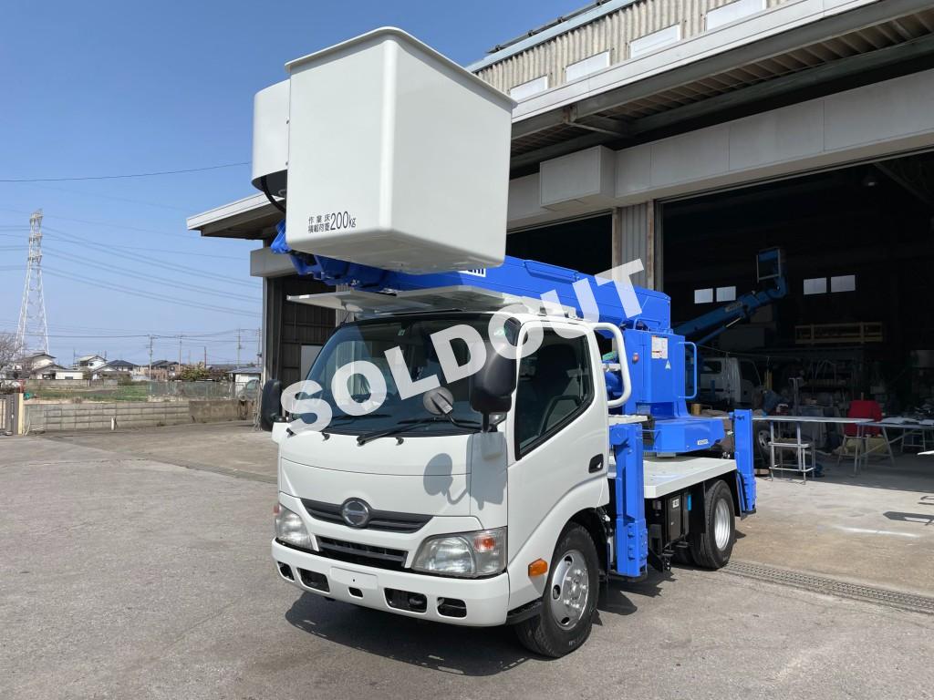 高所作業車 中古No297 アイチコーポレーション SS12A 12m高所作業車 H25日野デュトロ