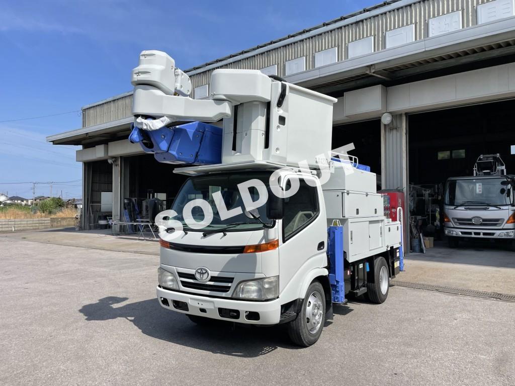 高所作業車 中古No306 アイチコーポレーションSN15B 電工仕様14.6m高所作業車 H20トヨタ