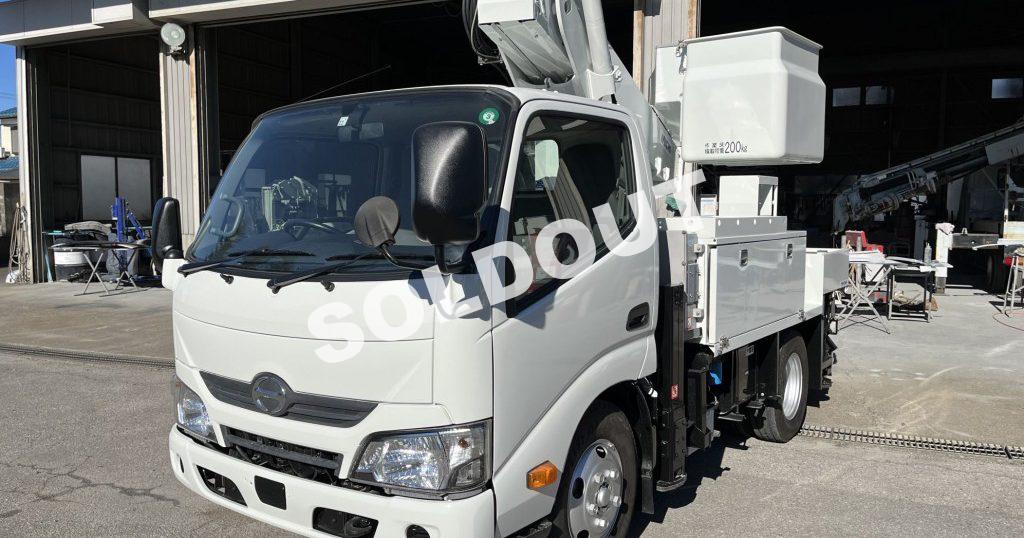 高所作業車 中古No314 アイチコーポレーションSH11A 電工仕様11m高所作業車 H28日野デュトロ