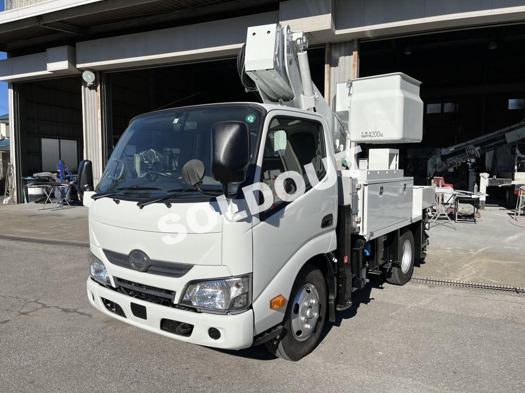 高所作業車 中古No314 アイチコーポレーションSH11A 電工仕様11m高所作業車 H28日野デュトロ