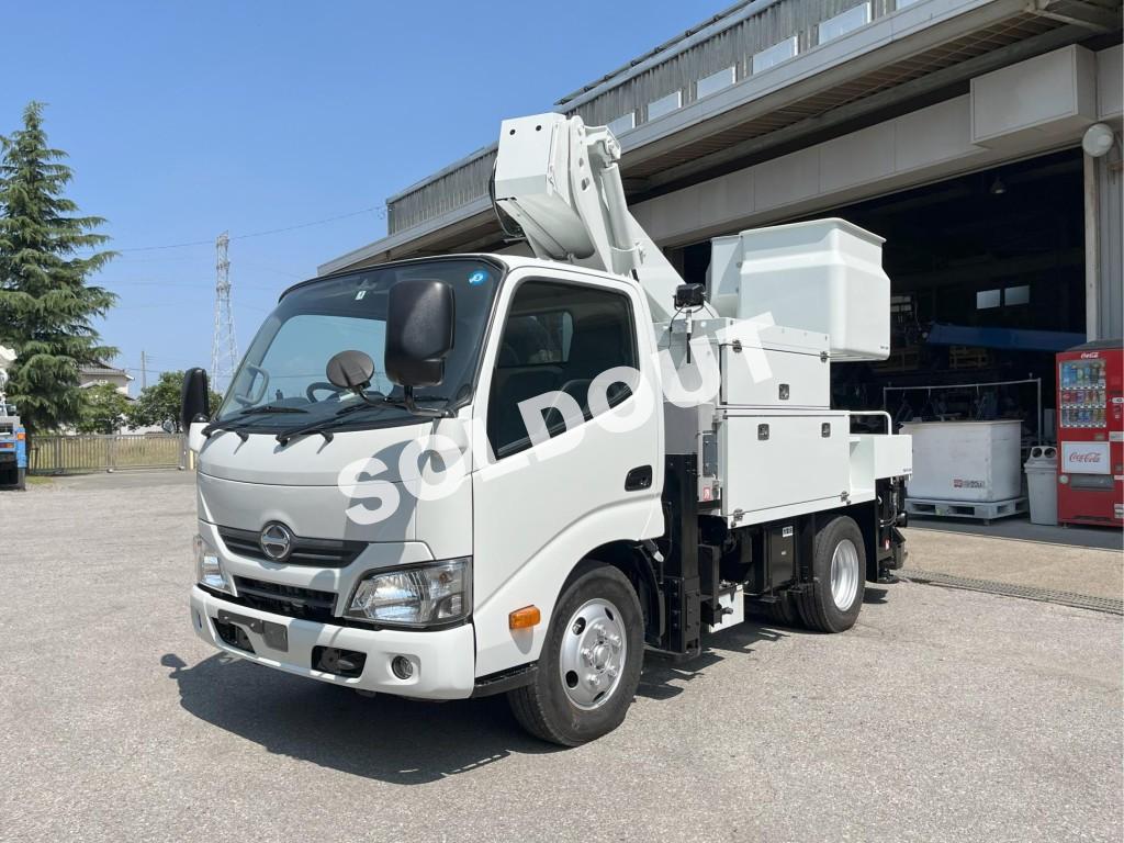 高所作業車 中古No334 アイチコーポレーションSH11A 電工仕様11m高所作業車 H30日野デュトロ