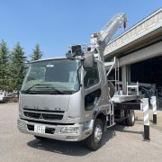 中古穴掘建柱車No336 アイチコーポレーションD70A 穴掘建柱車 H19三菱ファイター