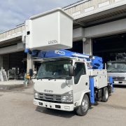 高所作業車 中古No338 アイチSH15B 電工仕様14.6m高所作業車　H23 いすゞエルフ