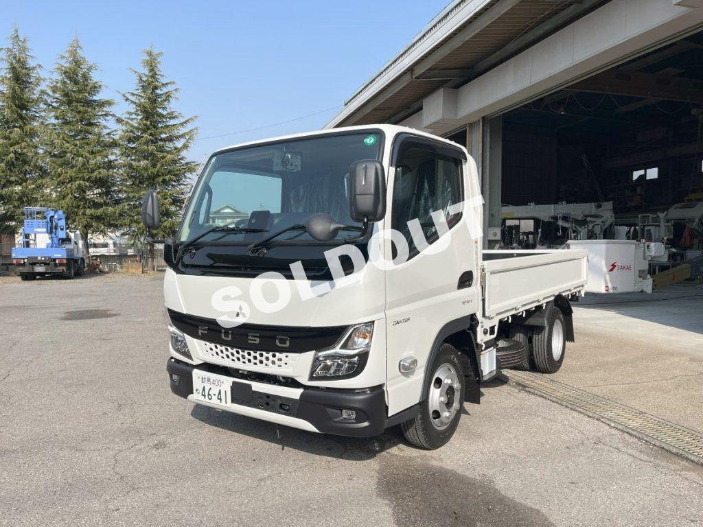 平ボデーNo12 令和7年　新車三菱キャンター　標準キャブ