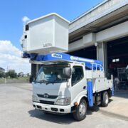 高所作業車 中古No346 アイチコーポレーションSH15B 電工仕様14.6m高所作業車　H25日野デュトロ