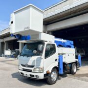 高所作業車 中古No348 アイチコーポレーションSH15B 電工仕様14.6m高所作業車　H24トヨタ　サブエンジン付き！