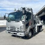 穴掘建柱車 中古No350 アイチコーポレーションD70A穴掘建柱車 H20いすゞフォワード 走行少！