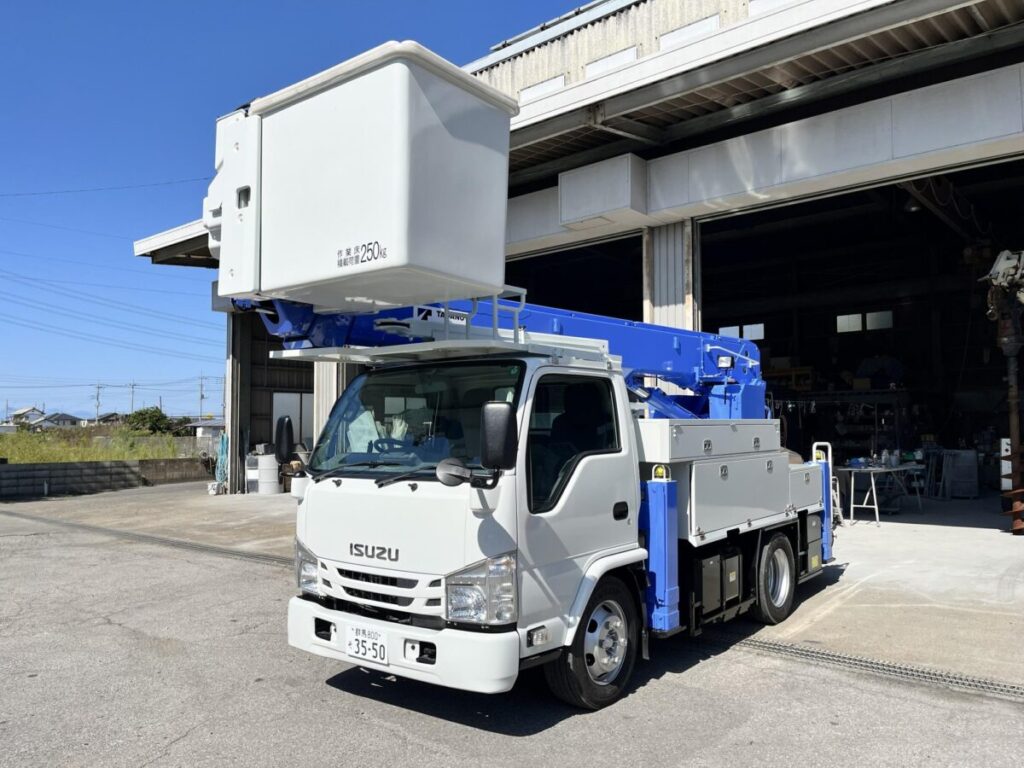 高所作業車 中古No352 タダノAT146TE 電工仕様15.1m高所作業車 R1 いすゞエルフ