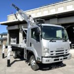 穴掘建柱車 中古No355 アイチコーポレーションD70A穴掘建柱車 H19いすゞフォワード